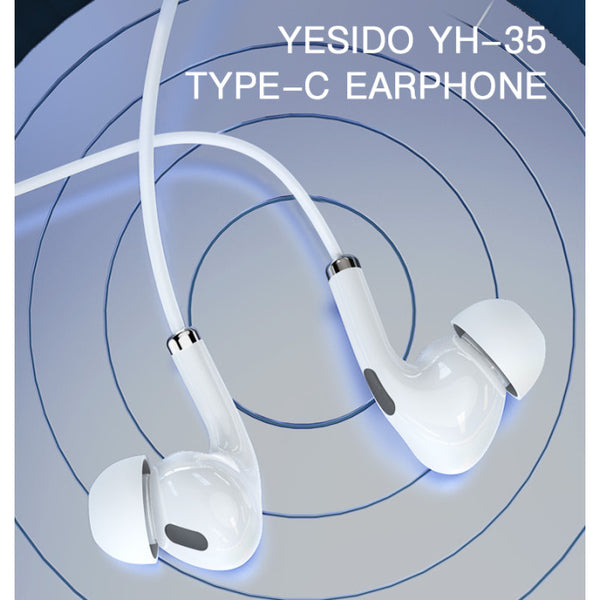 BassCore Type-C – Deep Bass Wired Earphones - باس كور Type-C – سماعات سلكية بصوت جهير عميق