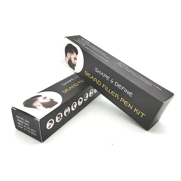 Beard Filler Dye Pen – Natural Look & Precise Contour for All Hair Types قلم صبغة لتعبئة اللحية – مظهر طبيعي وتحديد دقيق لجميع أنواع الشعر